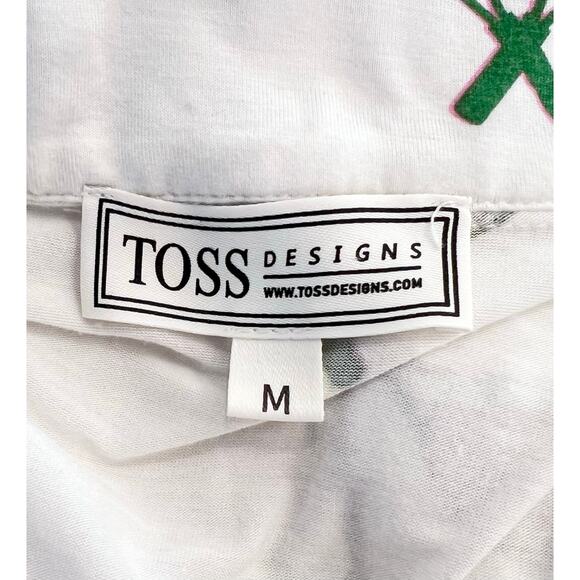 TOSS Designs PICKLEBALL 2pc Pajama Set Mark & Graham TENNIS PJ Shorts Top Sleep - Picture 9 of 9